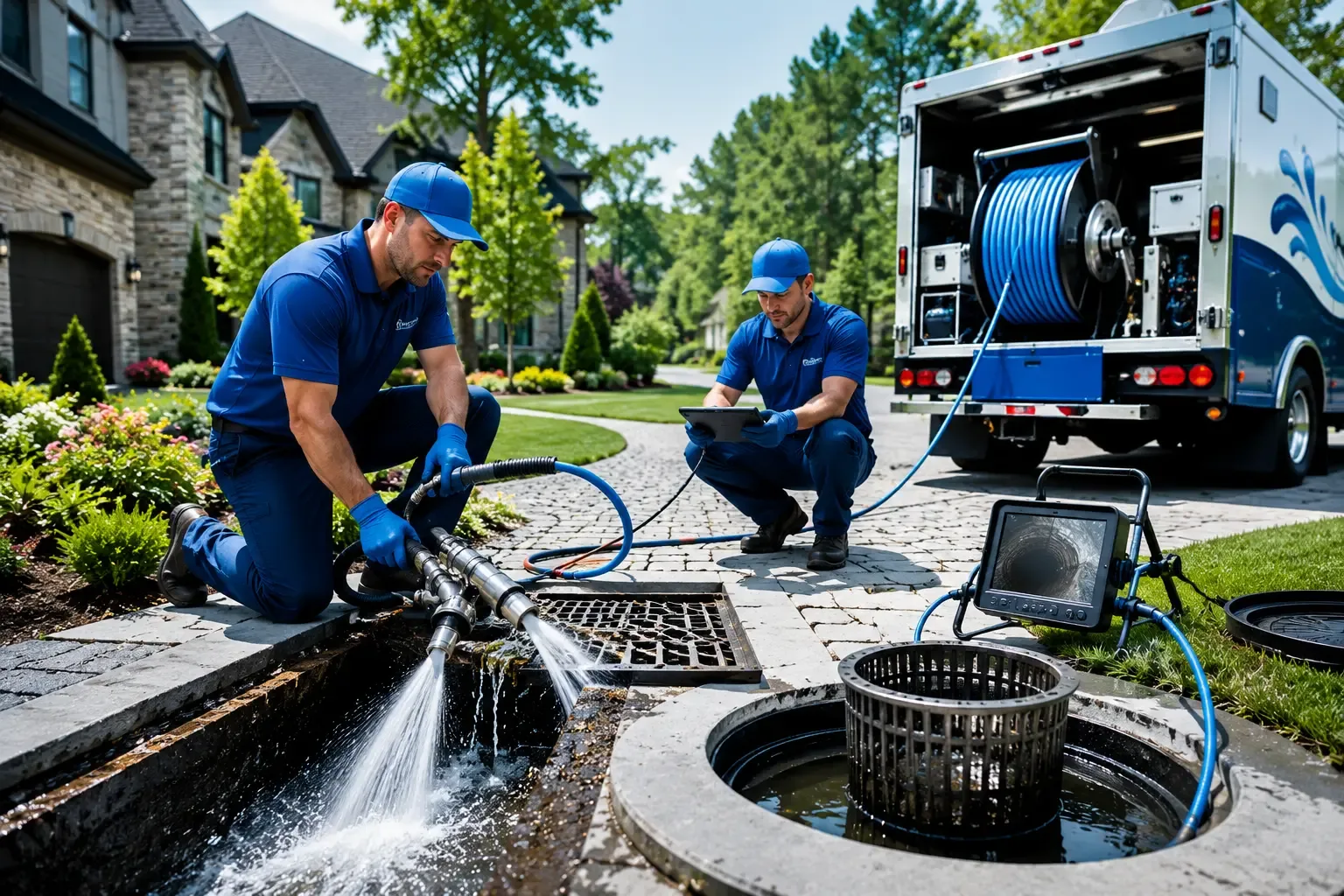 Local outdoor drain cleaning professionals in Cleves, OH